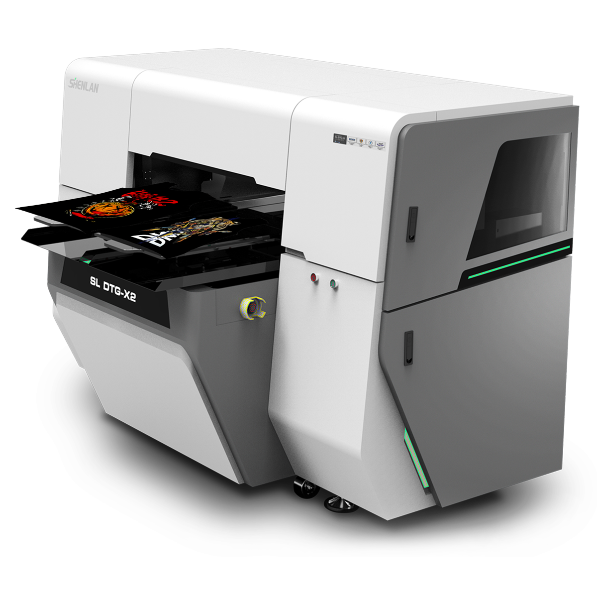 双工位 8+1色双工位白墨直喷打印机