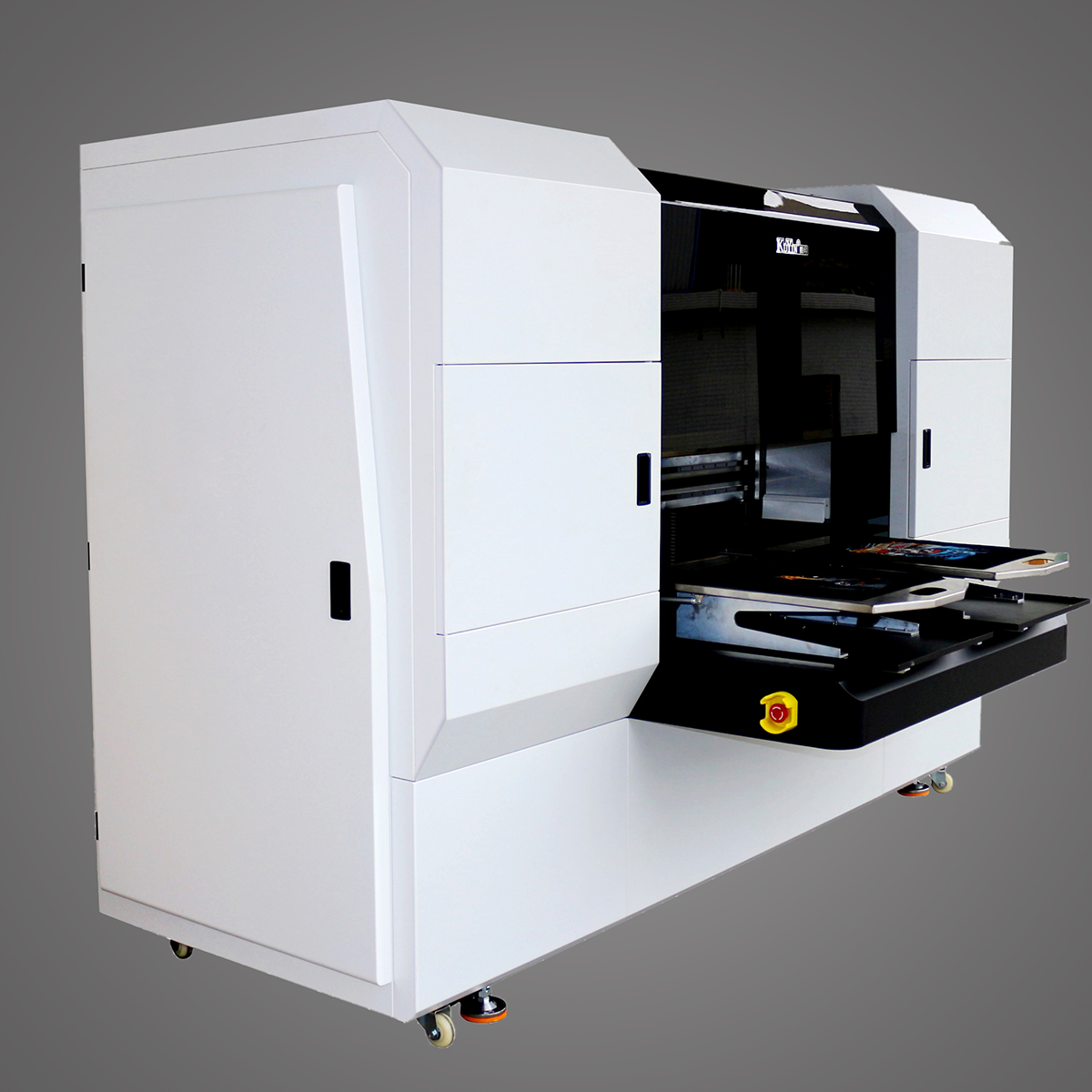 酷印DTG-KY2008双工位白墨数码直喷机